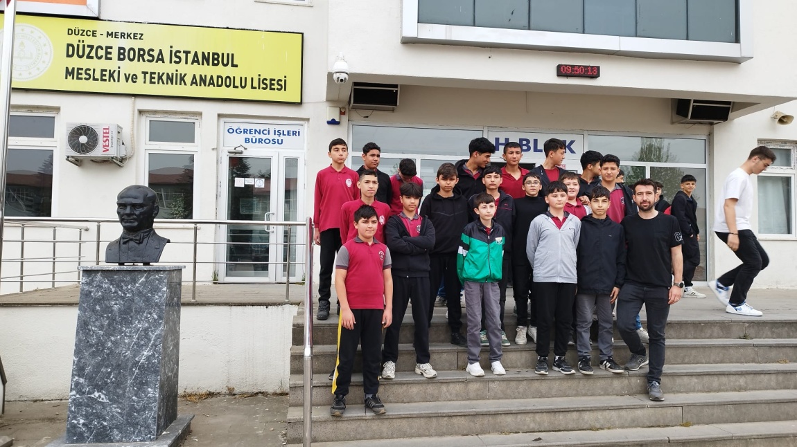 Borsa İstanbul Mesleki ve  Teknik Anadolu Lisesi'ni Ziyaret Ettik
